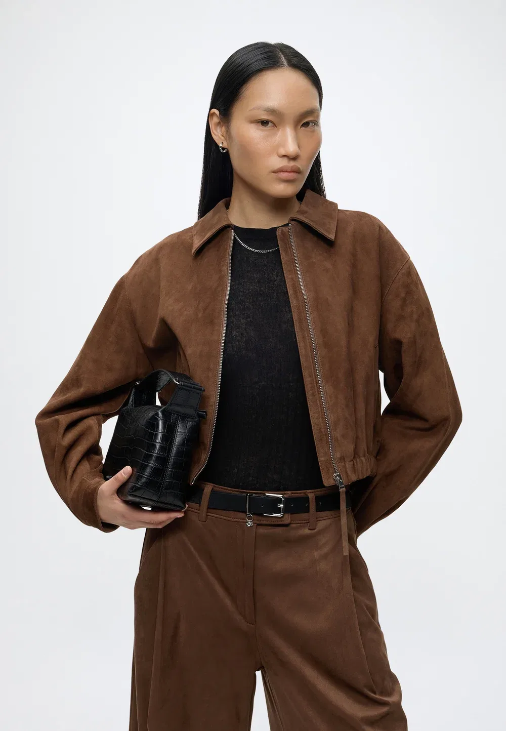 Такора - широкие штанины Boss, Medium Brown — фото 4
