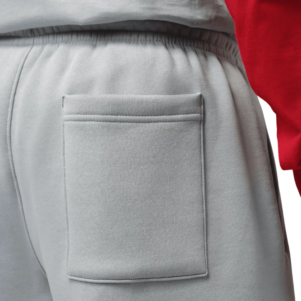 Шорты мужские Stretch Fleece Brooklyn Jordan, цвет Wolf Grey/Sail — фото 2
