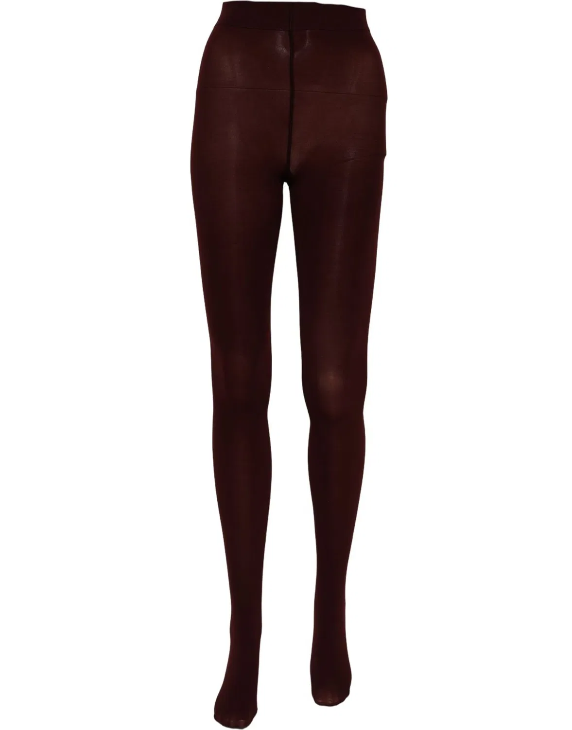 Женские чулочно-носочные изделия с логотипом Pantyhose Stockings Dolce & Gabbana, Maroon — фото 2