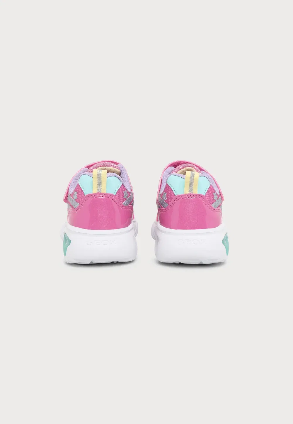 Девушка-Ассистентка - тренеры Geox, Fuchsia/Multicolor — фото 3