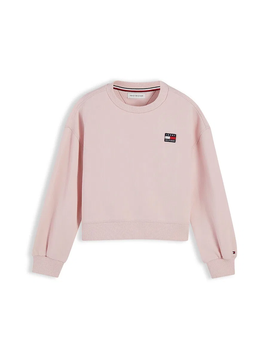 Толстовка TOMMY HILFIGER 'Heritage' в розовом цвете