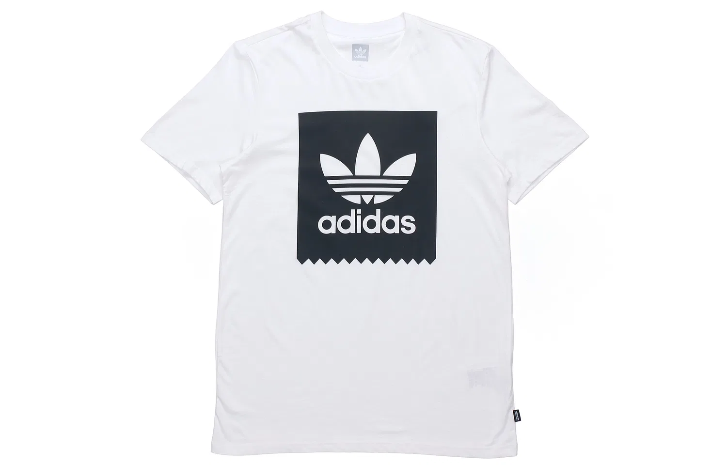 Мужская футболка с рукавом реглан Black White Adidas Originals