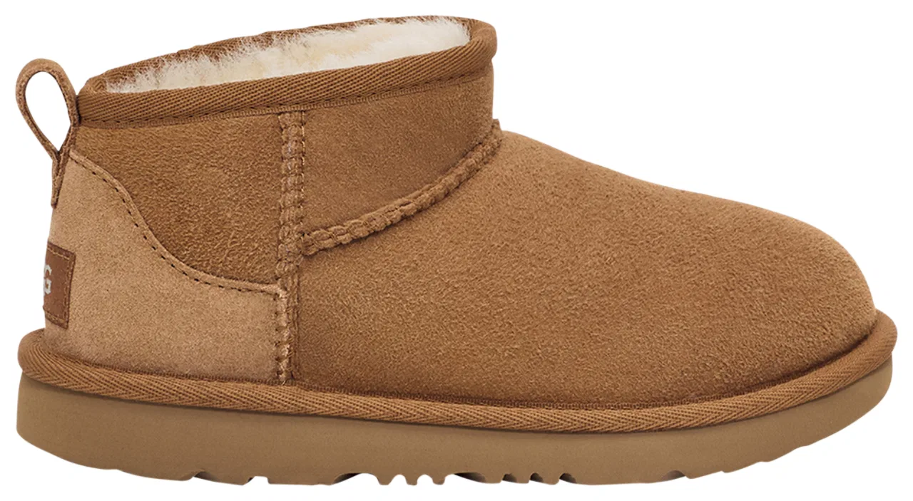 Ботинки для девочек Classic Ultra Mini UGG, цвет Chestnut