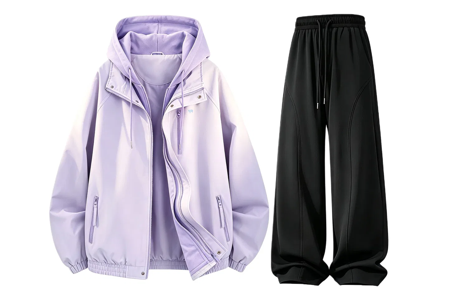 Детский комплект для мальчиков и девочек с капюшоном Windbreaker Jacket & Pants Sets WARRIOR