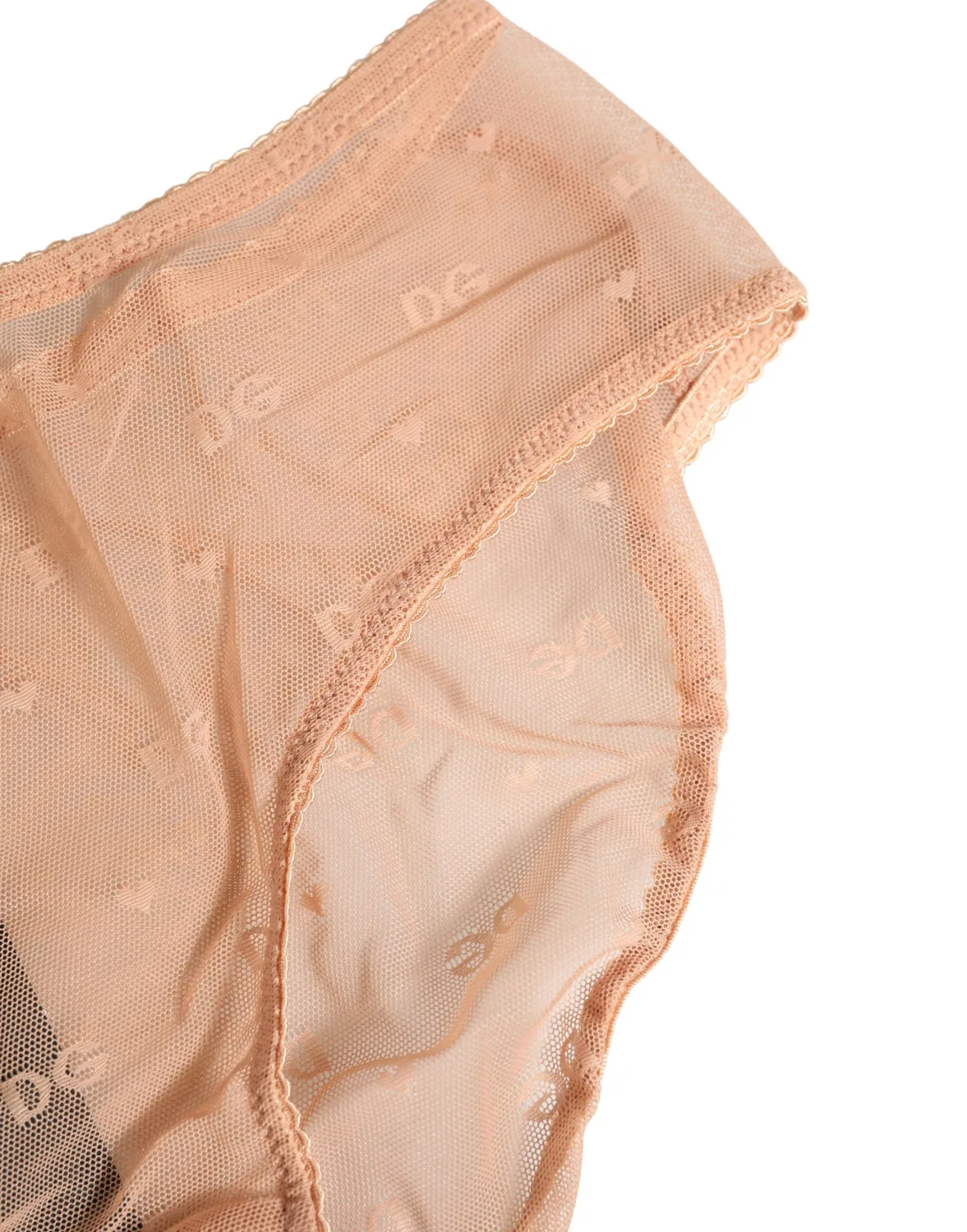 Женские трусы-слипы с кружевом Cheekini Dolce & Gabbana, Beige — фото 2