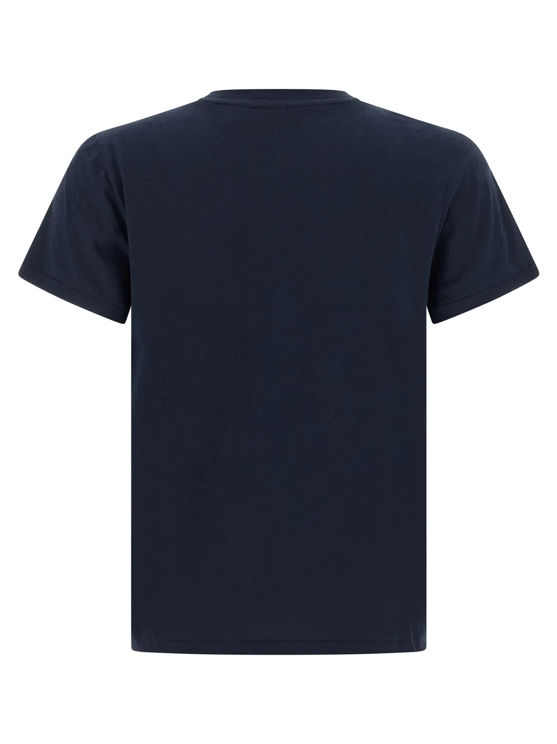 Женская футболка с вышитым логотипом Blue Cotton T-Shirt Polo Ralph Lauren, Blue — фото 2