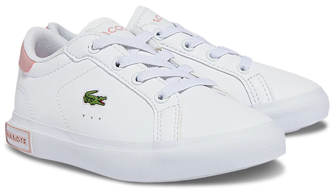 Кроссовки для мальчиков POWERCOURT 0721 Lacoste, цвет Open White/Multi — фото 2