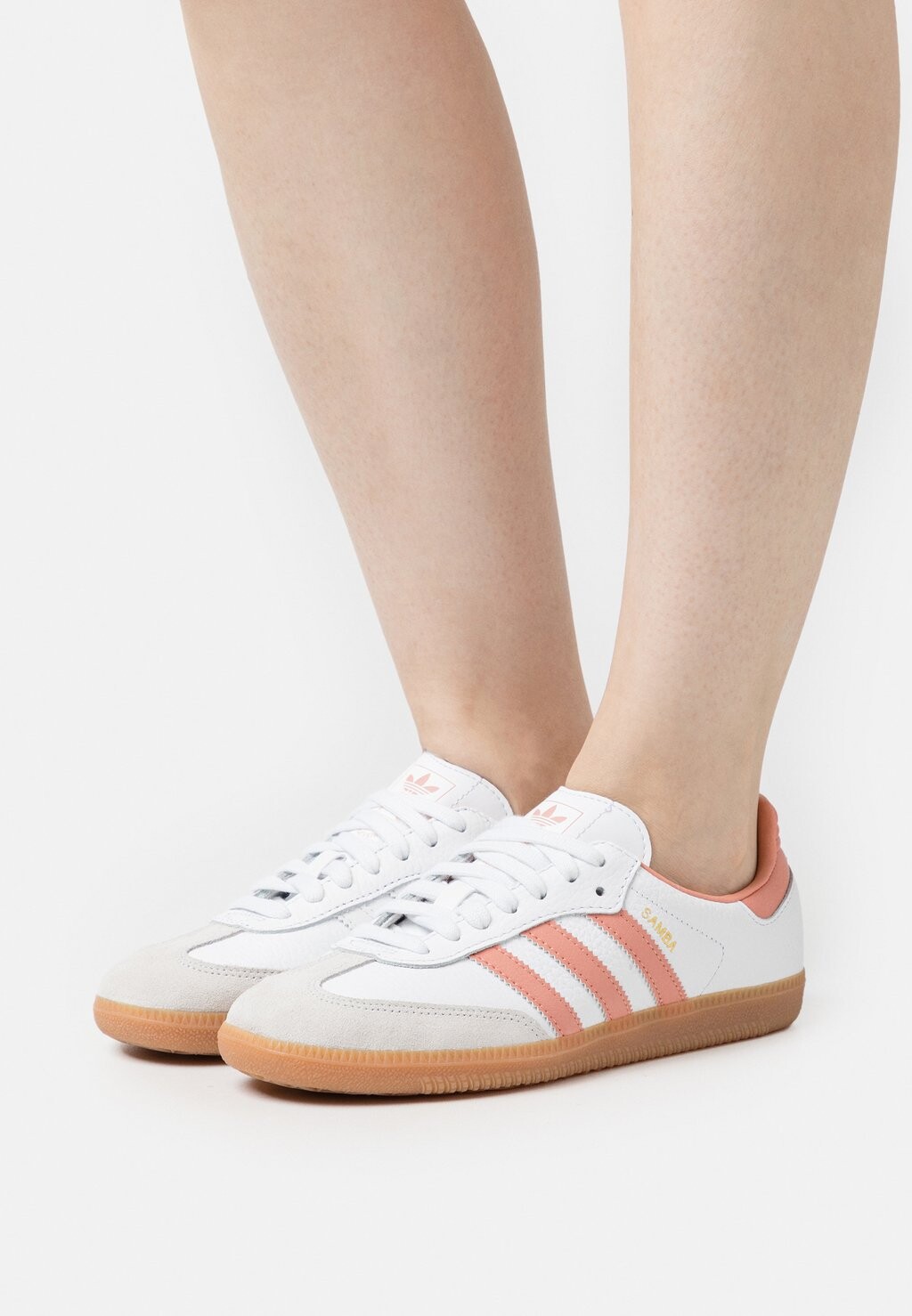 Кроссовки adidas Originals Samba Og, обувь белая глина кристально-белая