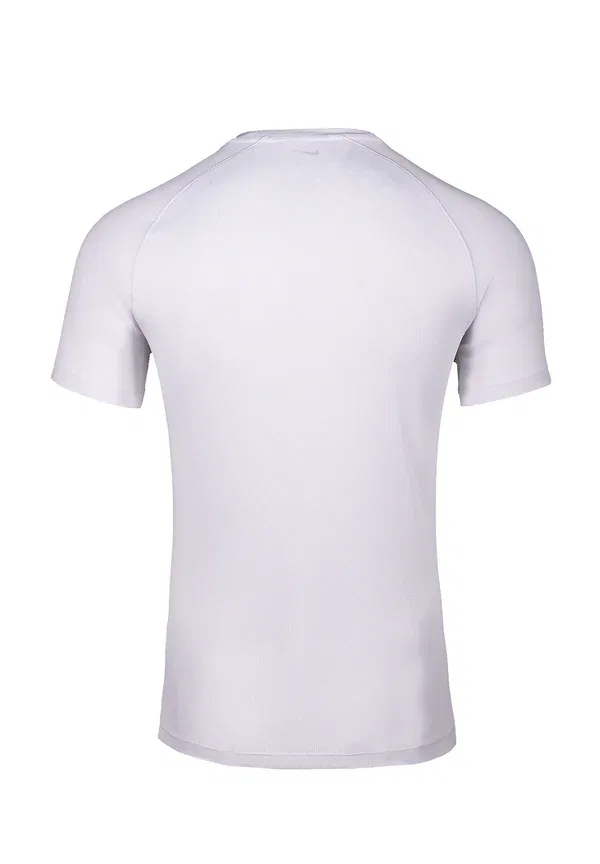Футболка дышащая Sports T-shirt Nike Performance, Red-White, белый — фото 2