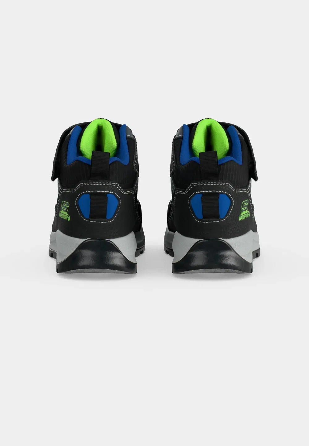 Storm Blazer - высокие кроссовки Skechers, Black/Blue/Charcoal — фото 4