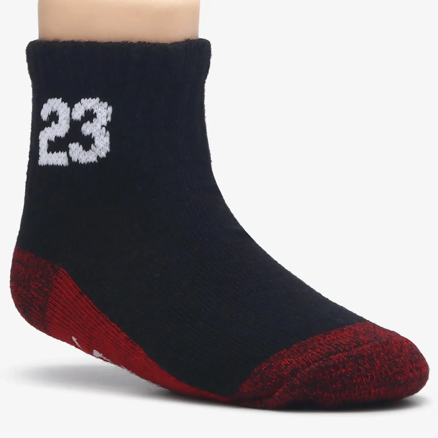 Набор из 6 детских коротких носков Jordan, Gym Red/White/Black Assorted