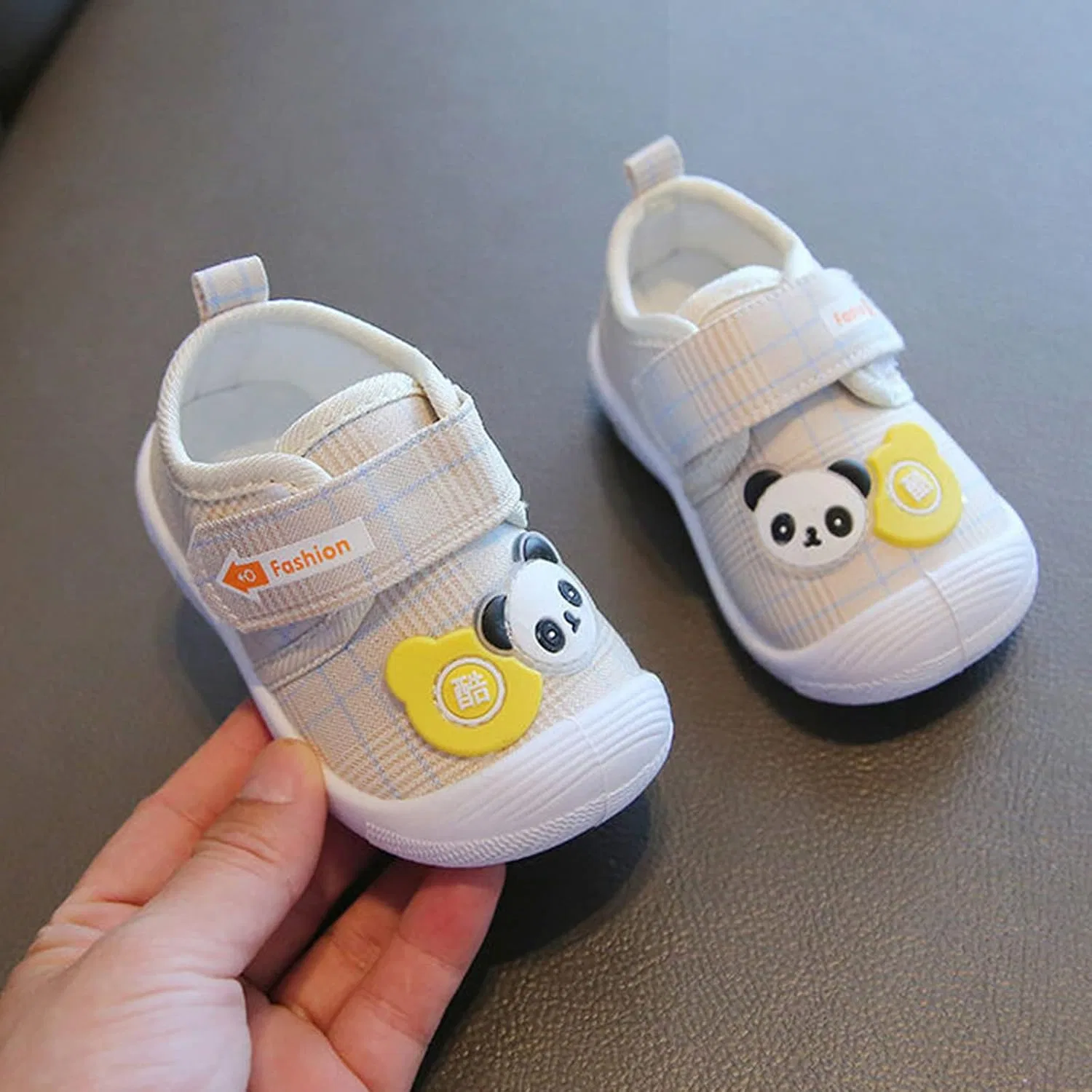 Детские кроссовки для мальчиков с нескользящей подошвой, модель Calling Shoes, бренд, Brown — фото 2