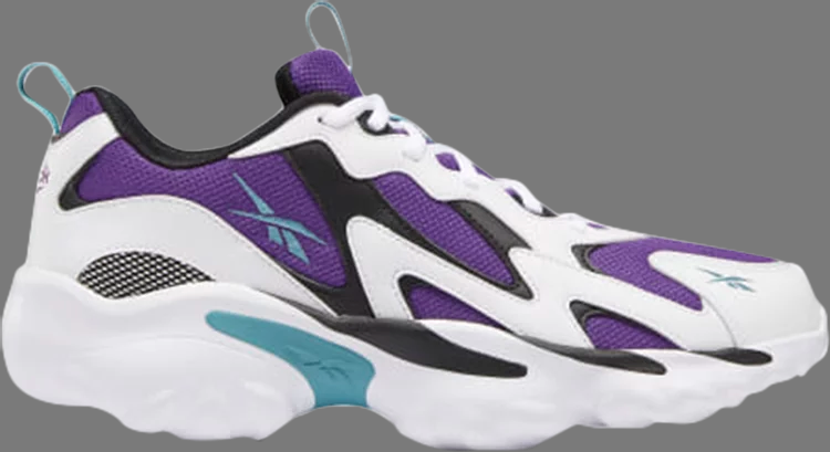 Кроссовки dmx series 1000 'white purple' Reebok, фиолетовый - фото