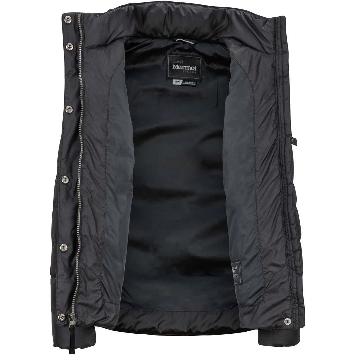 Куртка Marmot Hailey с наполнителем из пуха, для девочек, Black — фото 3