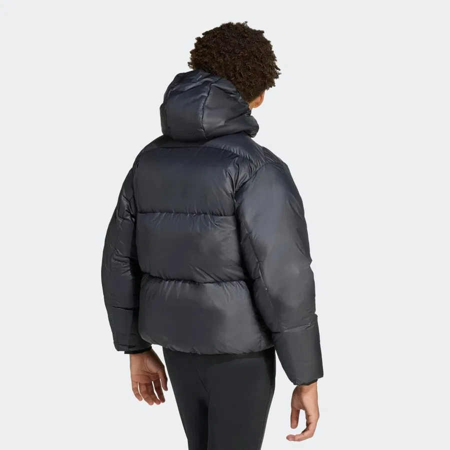 Детская куртка с утеплителем adidas JW2396 J Z.n.e. Jkt, Черный — фото 2
