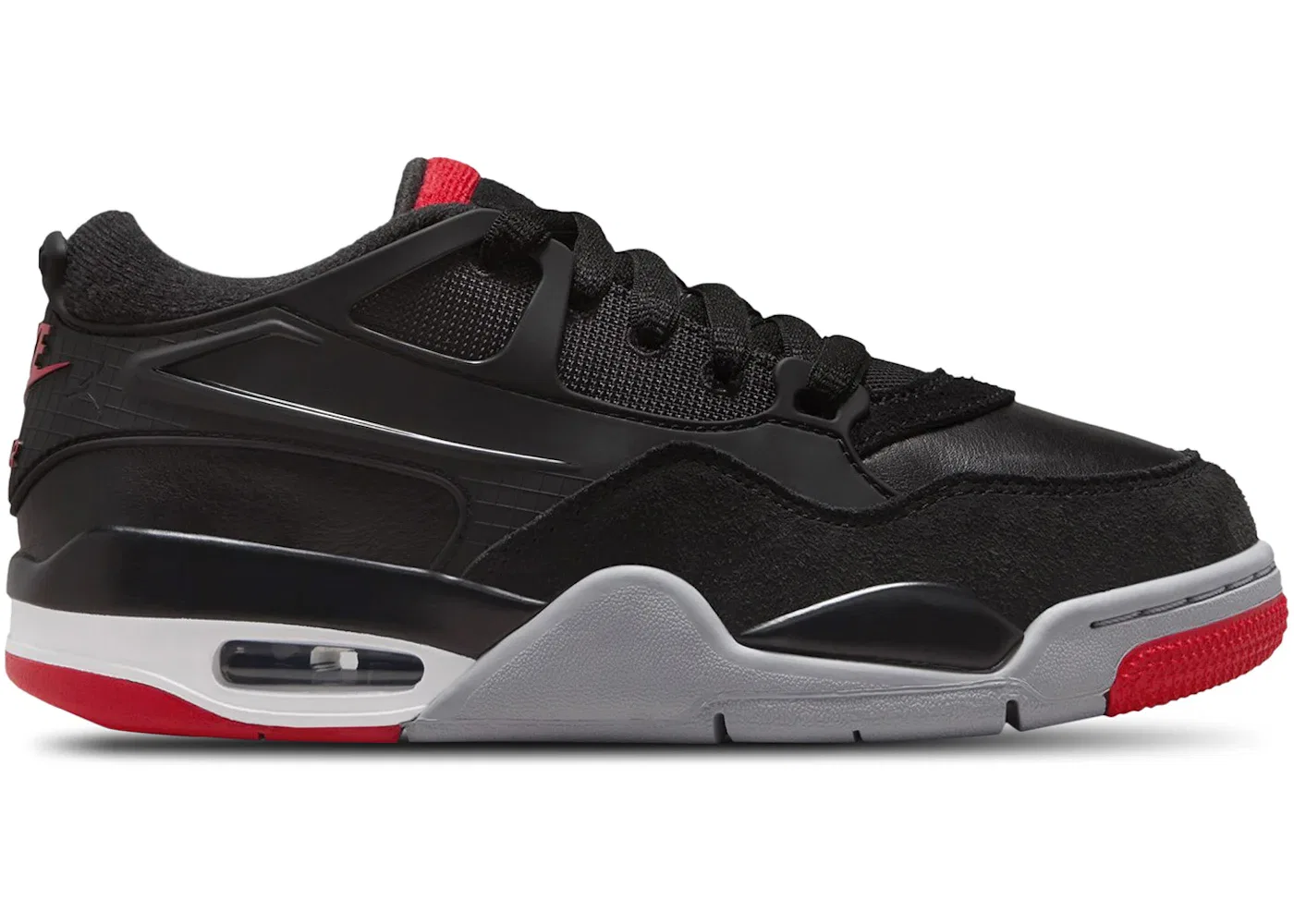Детские кроссовки Lifestyle Jordan 4 RM Jordan, Black Wolf Grey White Varsity Red