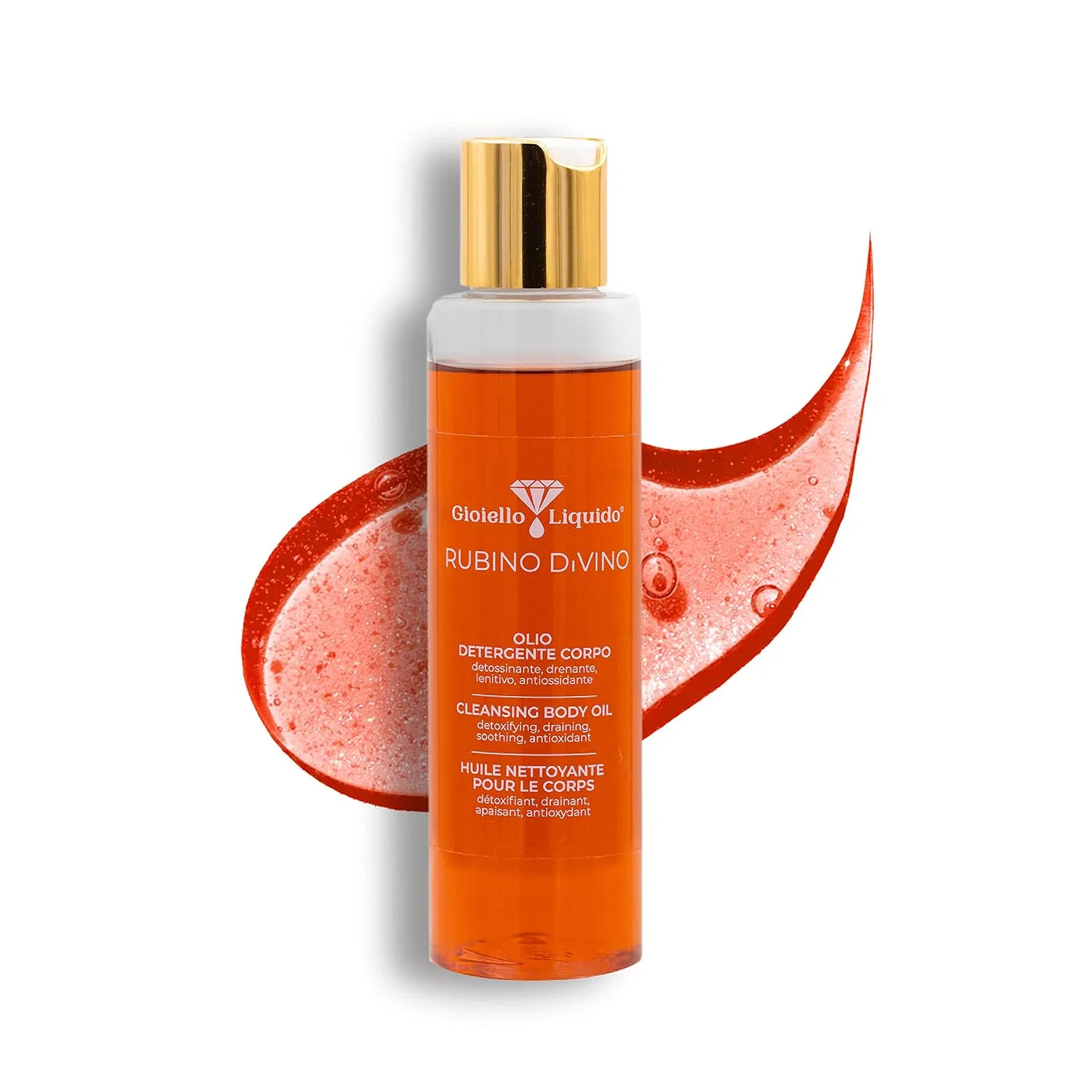 Масло для душа Delicate Cleansing Body Oil, Gioiello Liquido, 150 мл, Red Vine — фото 4
