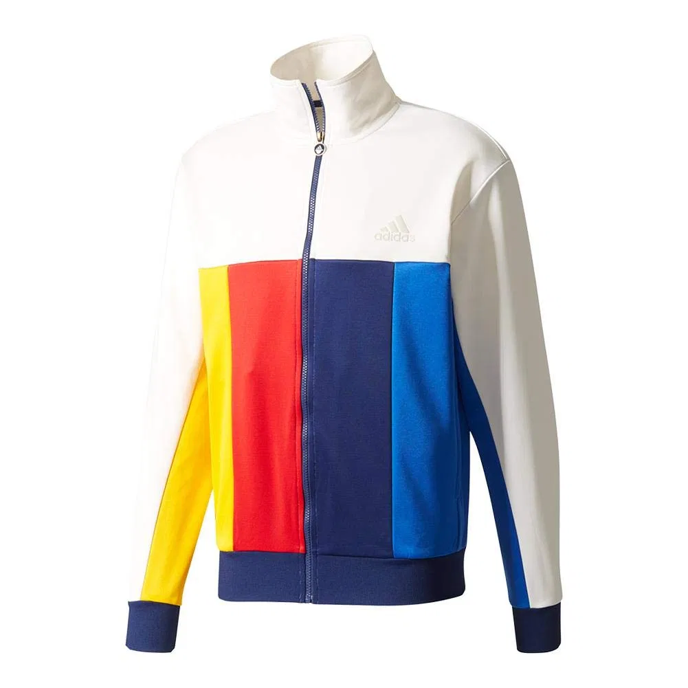 Мужская куртка с принтом Adidas, White
