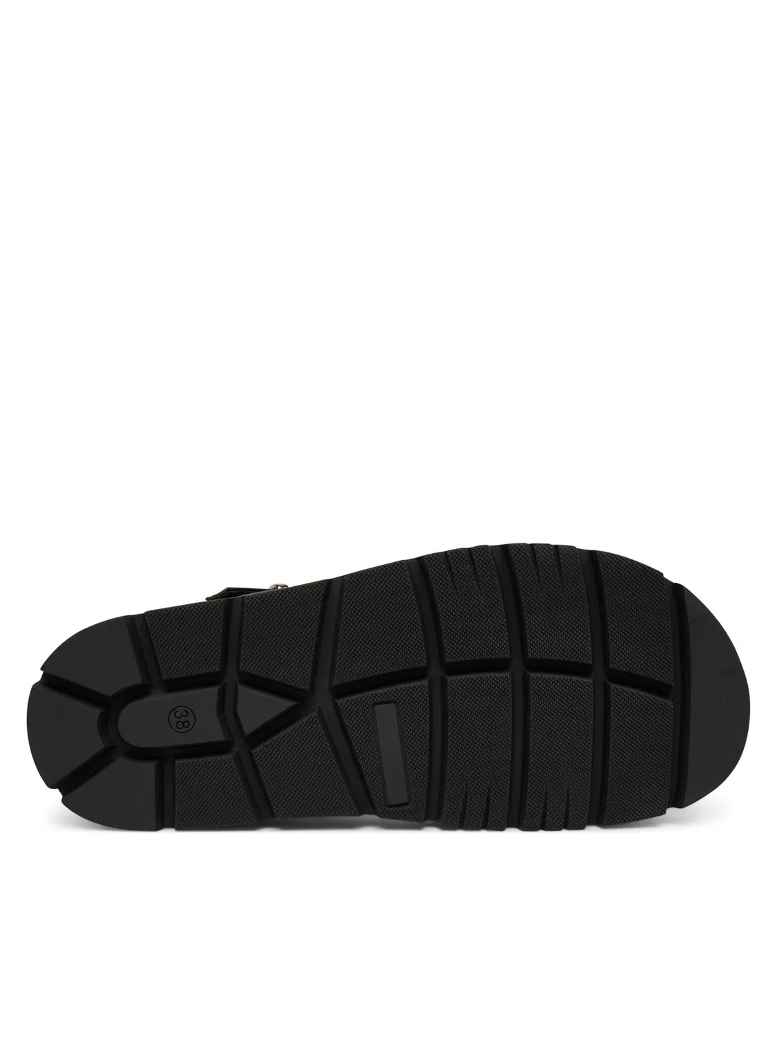 Сандалии для девочки Velcro Sandal Calvin Klein, черный — фото 4