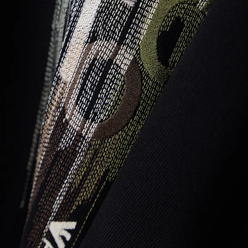 Мужская толстовка с капюшоном Black EMPORIO ARMANI — фото 4
