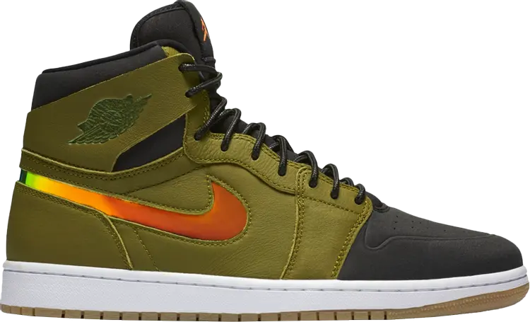 

Кроссовки Air Jordan 1 Retro High Nouveau Militia Green, зеленый