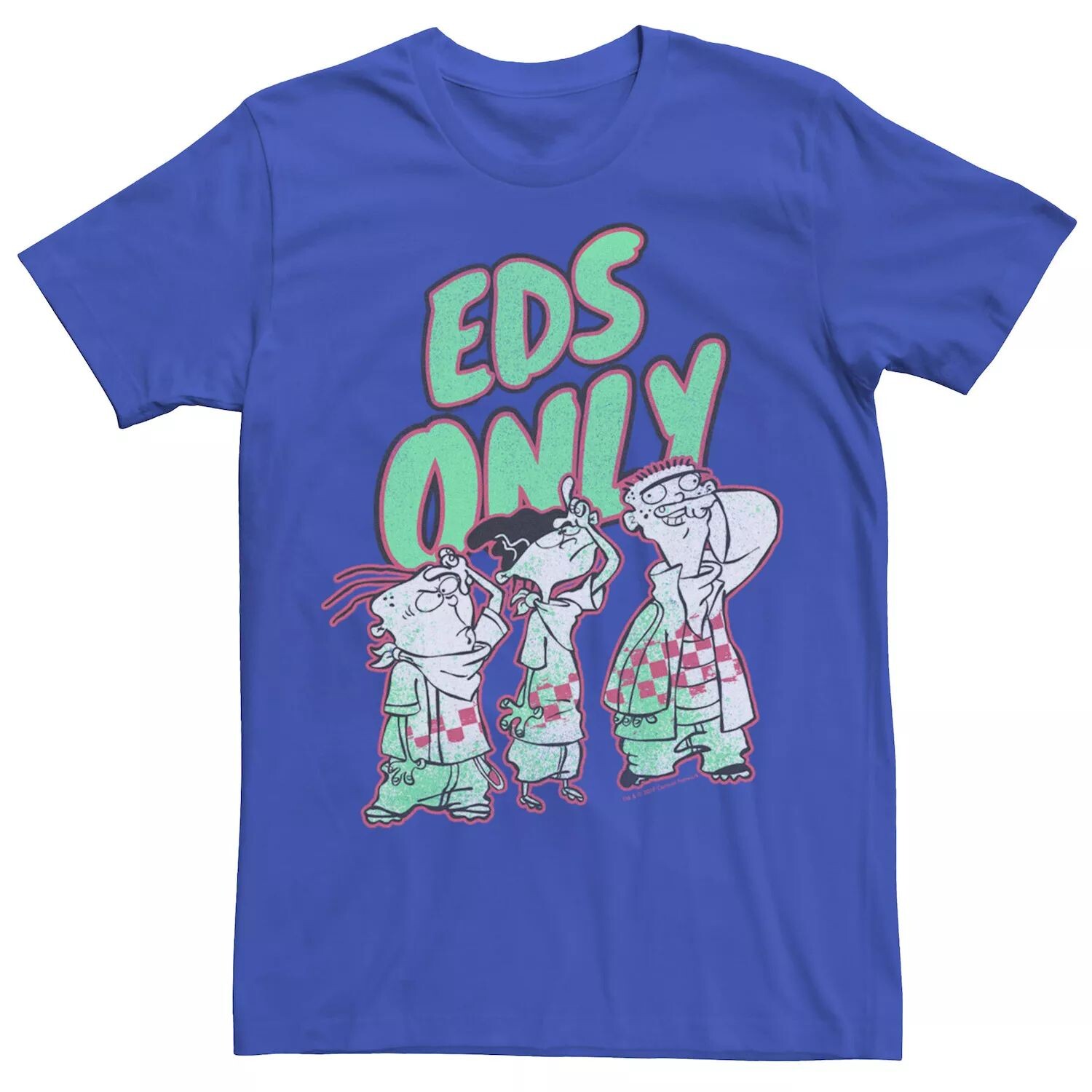 

Мужская футболка с портретом Ed, Edd & Eddy Eds Only Licensed Character