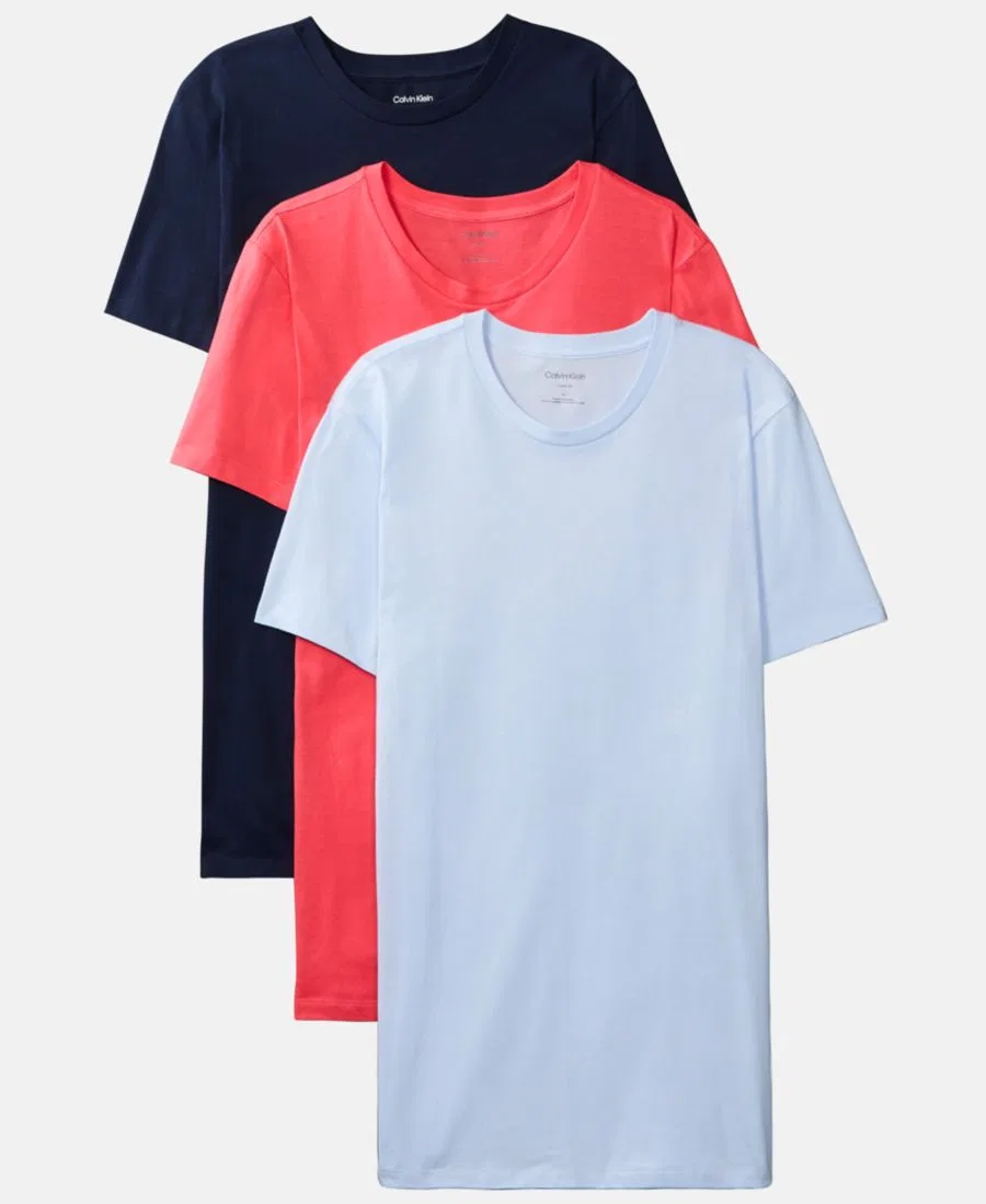 Комплект футболок Calvin Klein, Navy/Red/White