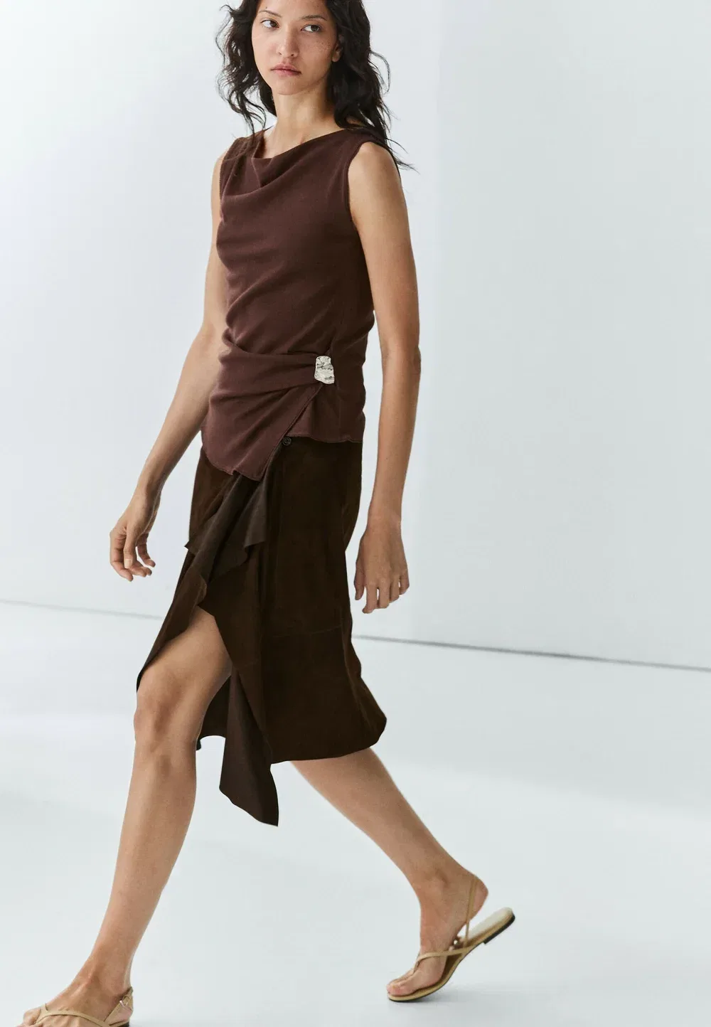 Топ Massimo Dutti, Bordeaux — фото 3