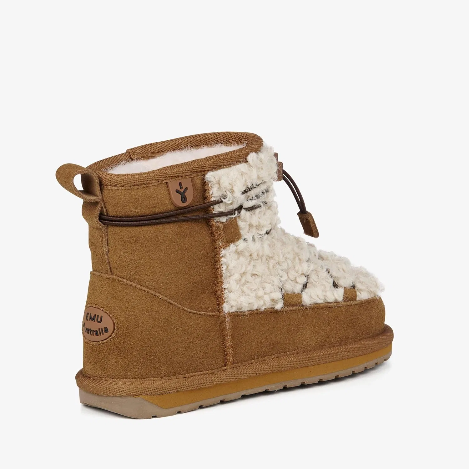 Детские сапоги для девочек Mauboy Kids Boot EMU, Chestnut — фото 4