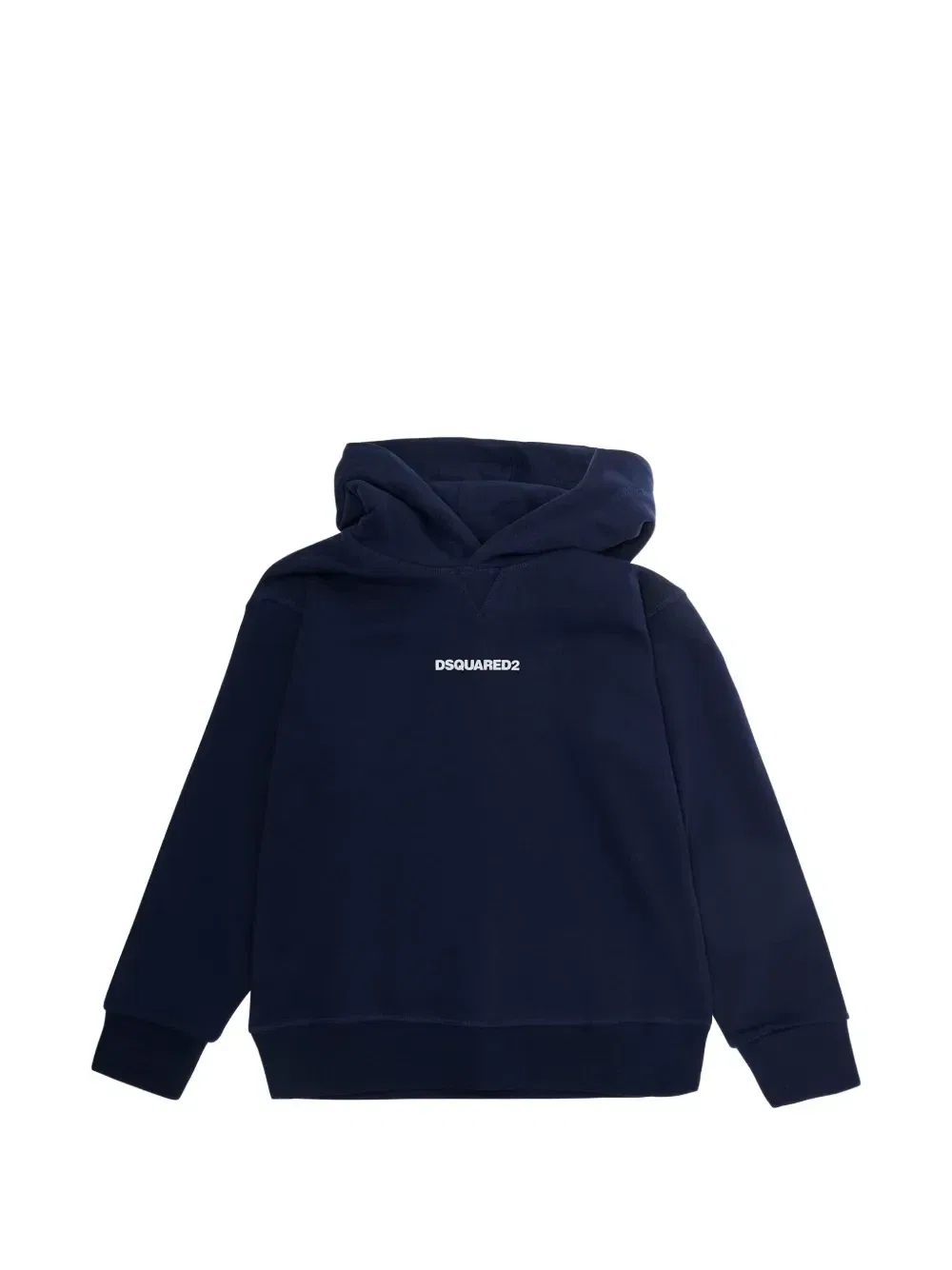 Худи с длинными рукавами и логотипом Dsquared2 Kids, синий