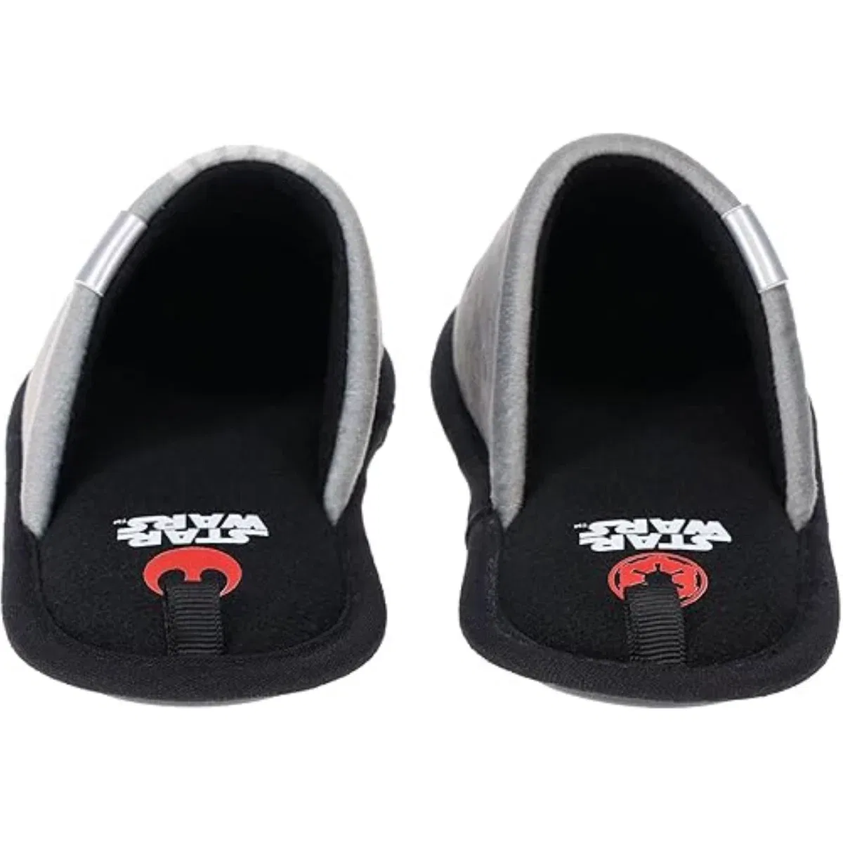 Детские тапочки для девочек с принтом Star Wars Mismatch Family Slide-On Slippers Star Wars, Grey — фото 4