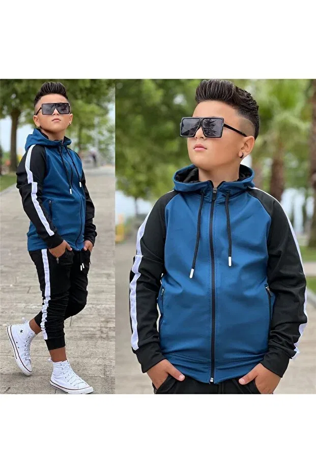Детский спортивный костюм для девочек с принтом Pina Kids, Saks — фото 3