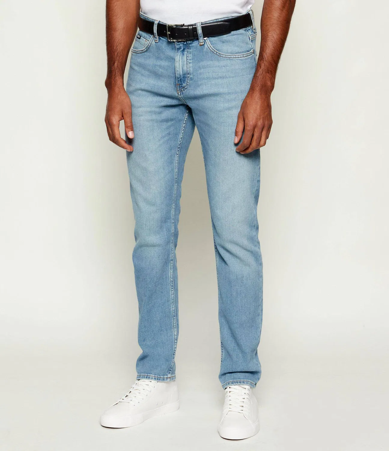 Джинсы slim fit Delaware Boss, Azzurro