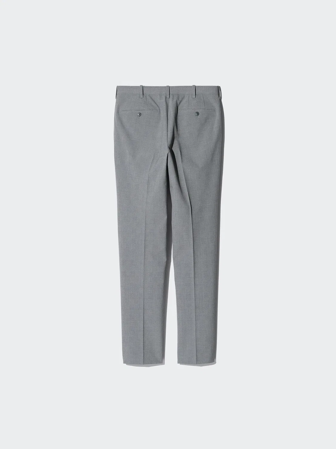 Брюки Uniqlo, умные, с двухсторонней эластичностью, серые — фото 3