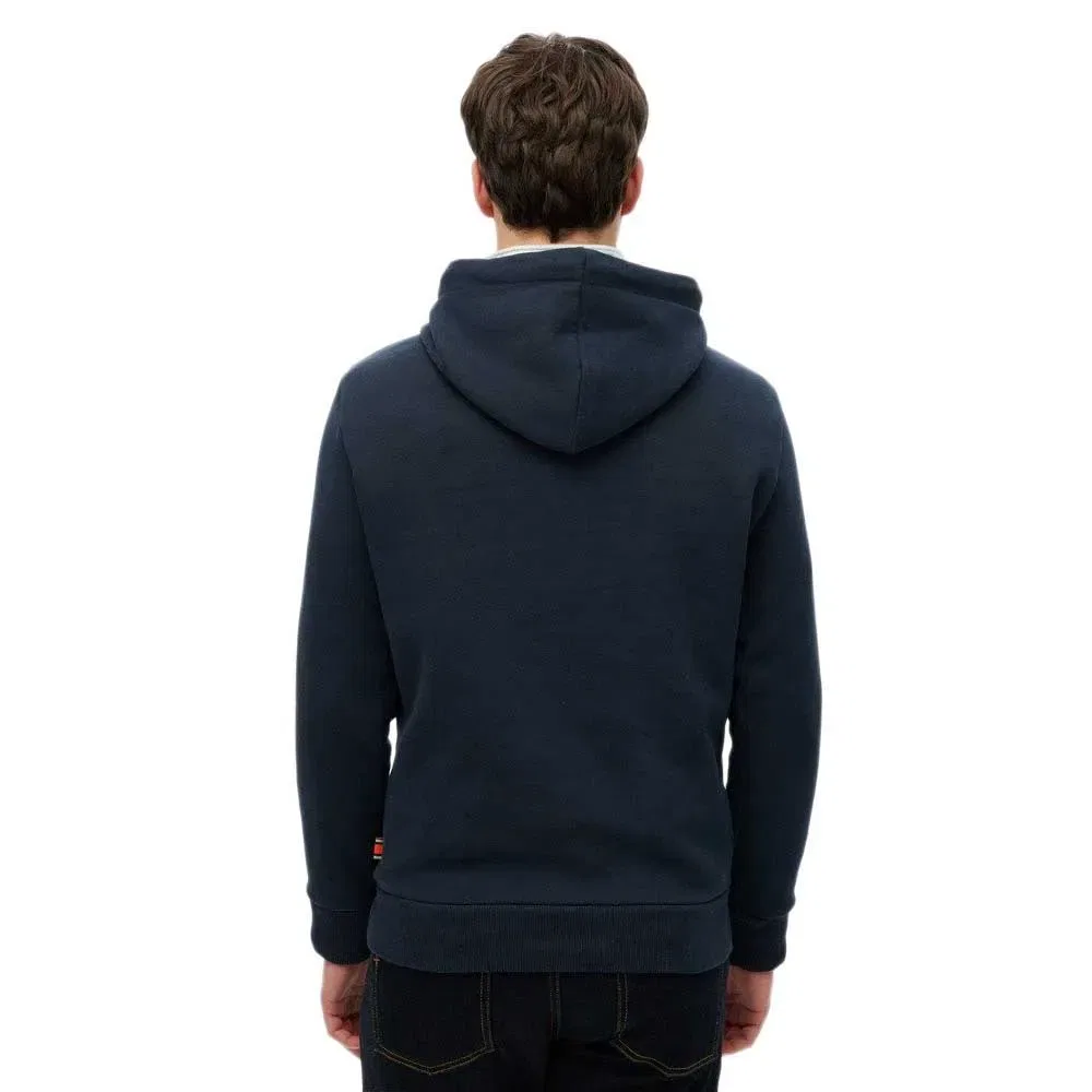 Худи Vintage Trade Tab Superdry, синий — фото 2