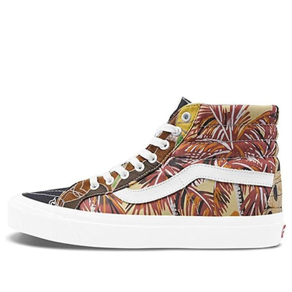 

Кроссовки hoffman california fabrics x sk8-hi 38 dx 'anaheim factory - native mix' Vans, черный