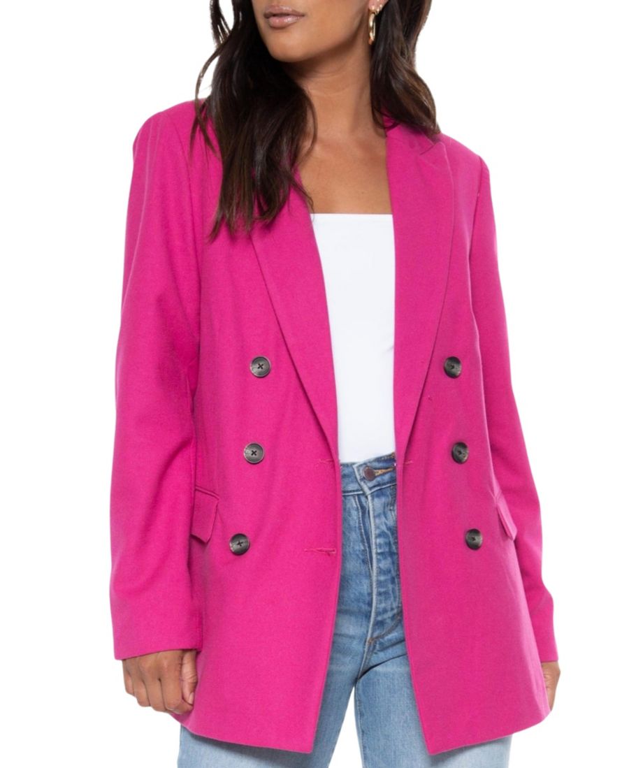 

Женский пиджак в стиле "бойфренд" Blue Revival, Fuchsia