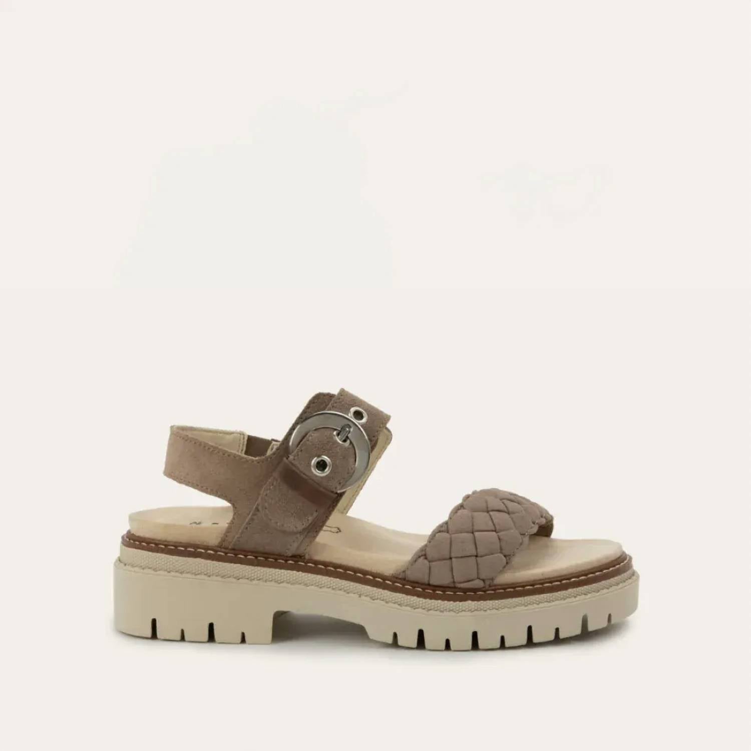 Женские сандалии Grove в миндальном замше NAOT, Almond Suede