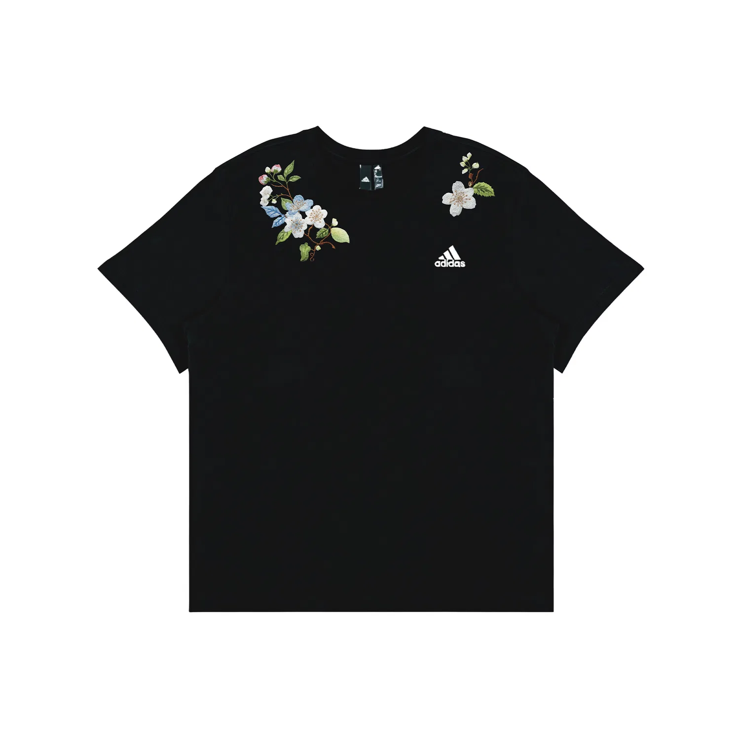 Футболка с вышивкой Adidas MUST HAVES Unisex черный