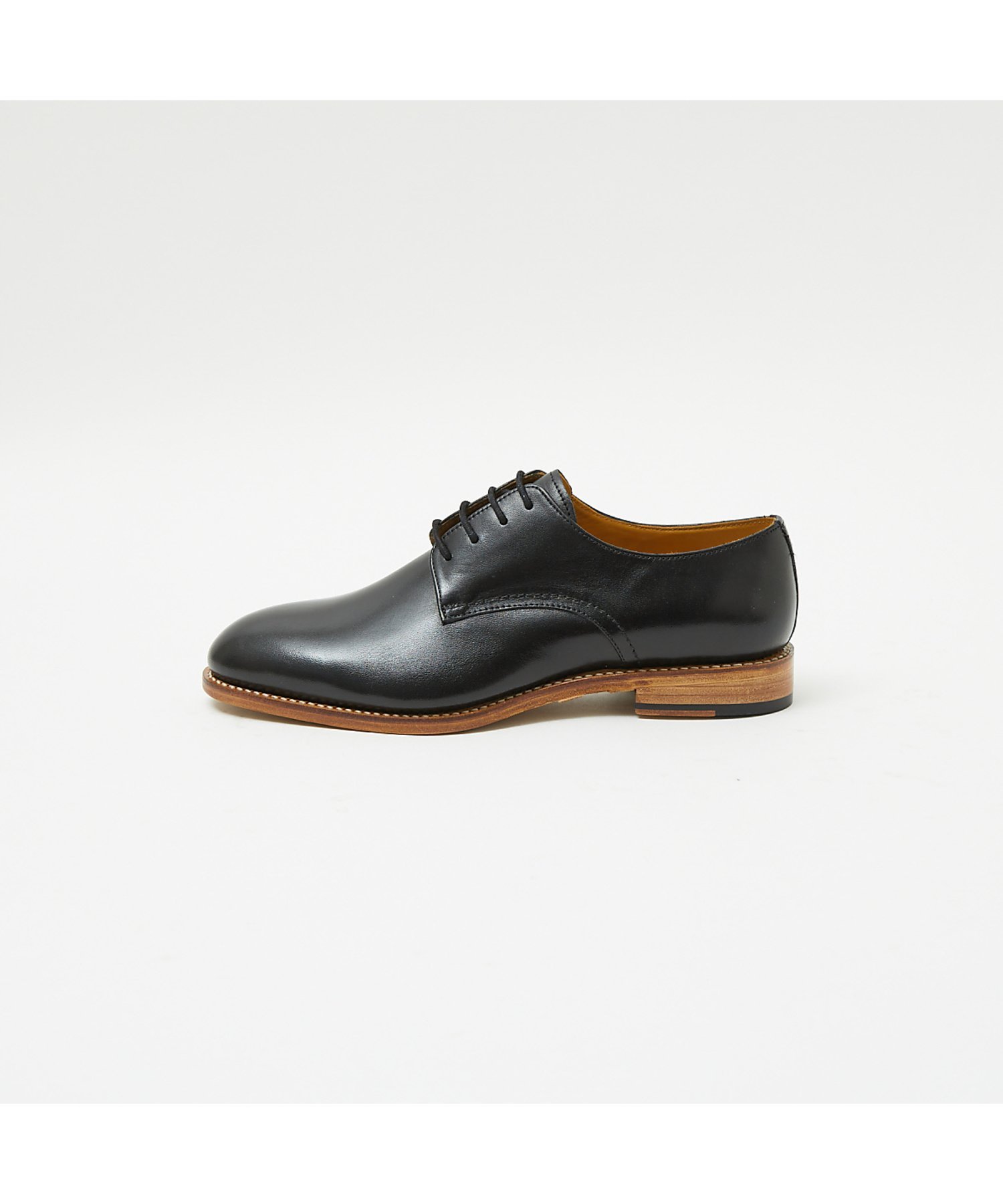 Обувь с перфорацией и гладким носком [конструкция Goodyear Welt] AlfredoBANNISTER, Black — фото 4