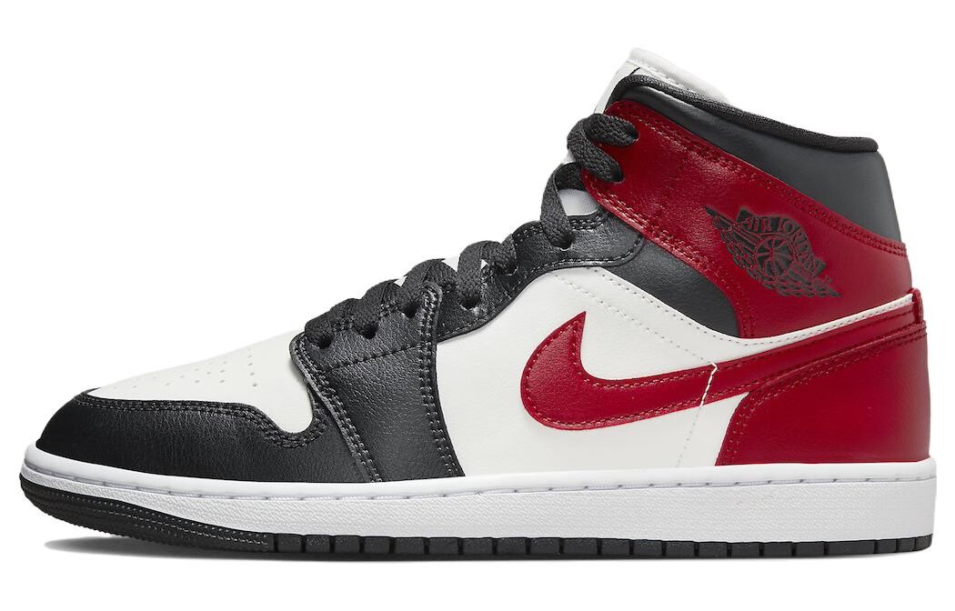 Jordan Air Jordan 1 винтажные баскетбольные кроссовки женские, Черный Красный