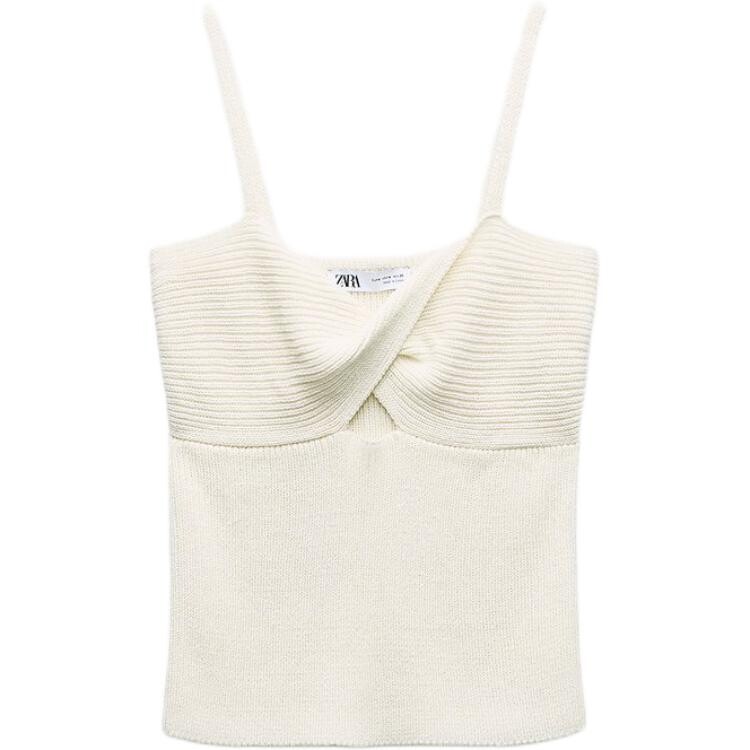 

Майка женская белая Zara