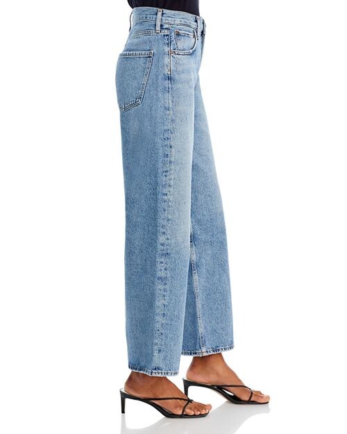 Джинсы Ren High Rise Wide Leg в цвете Disclosure AGOLDE, цвет Blue — фото 4