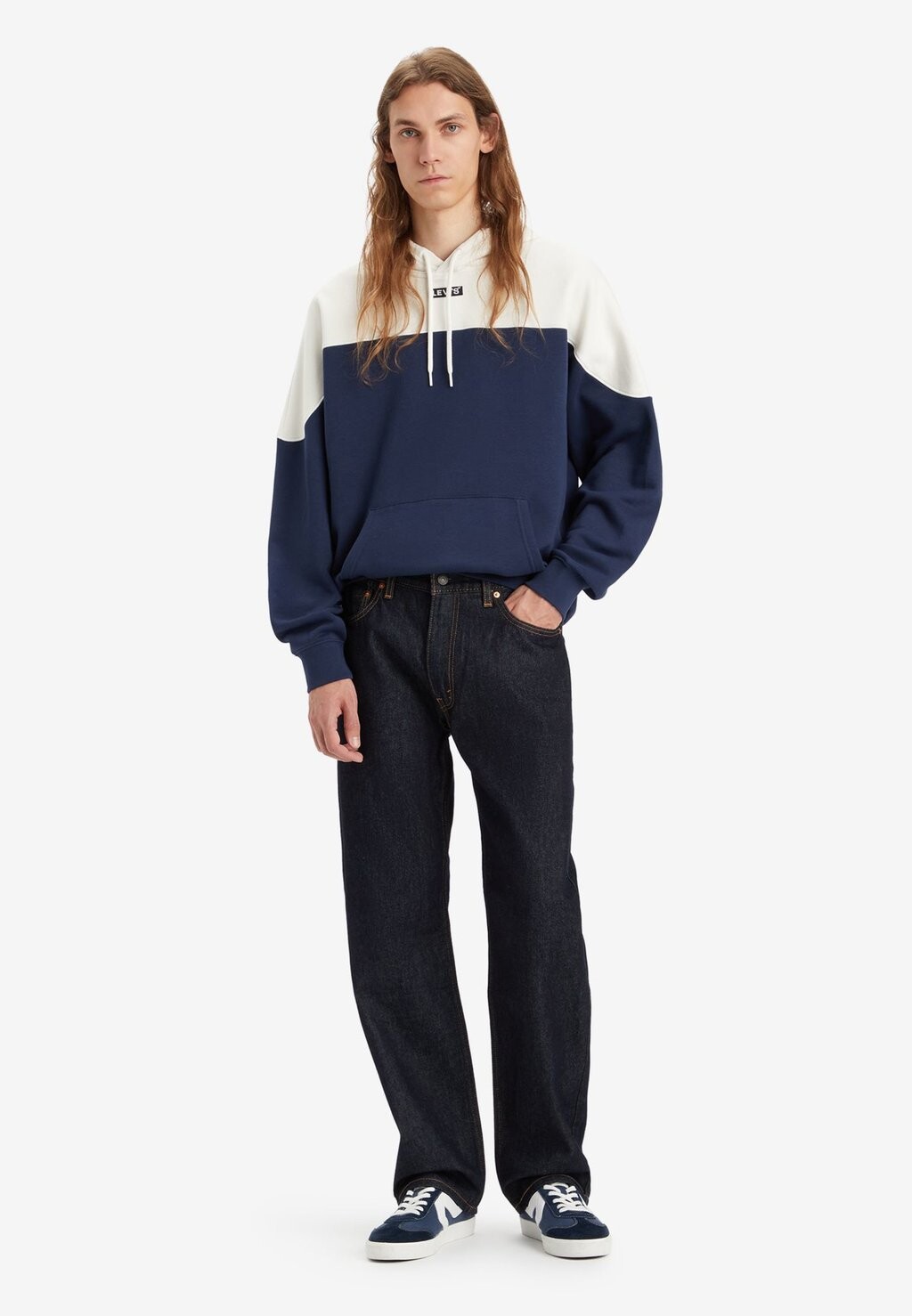 Джинсы свободного кроя 555 '96 RELAXED STRAIGHT Levi's, цвет good as new rinse — фото 2