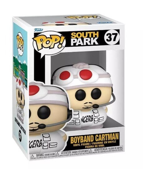 

Funko POP! Южный Парк, коллекционная фигурка, Бойбэнд Картман, 37 лет.