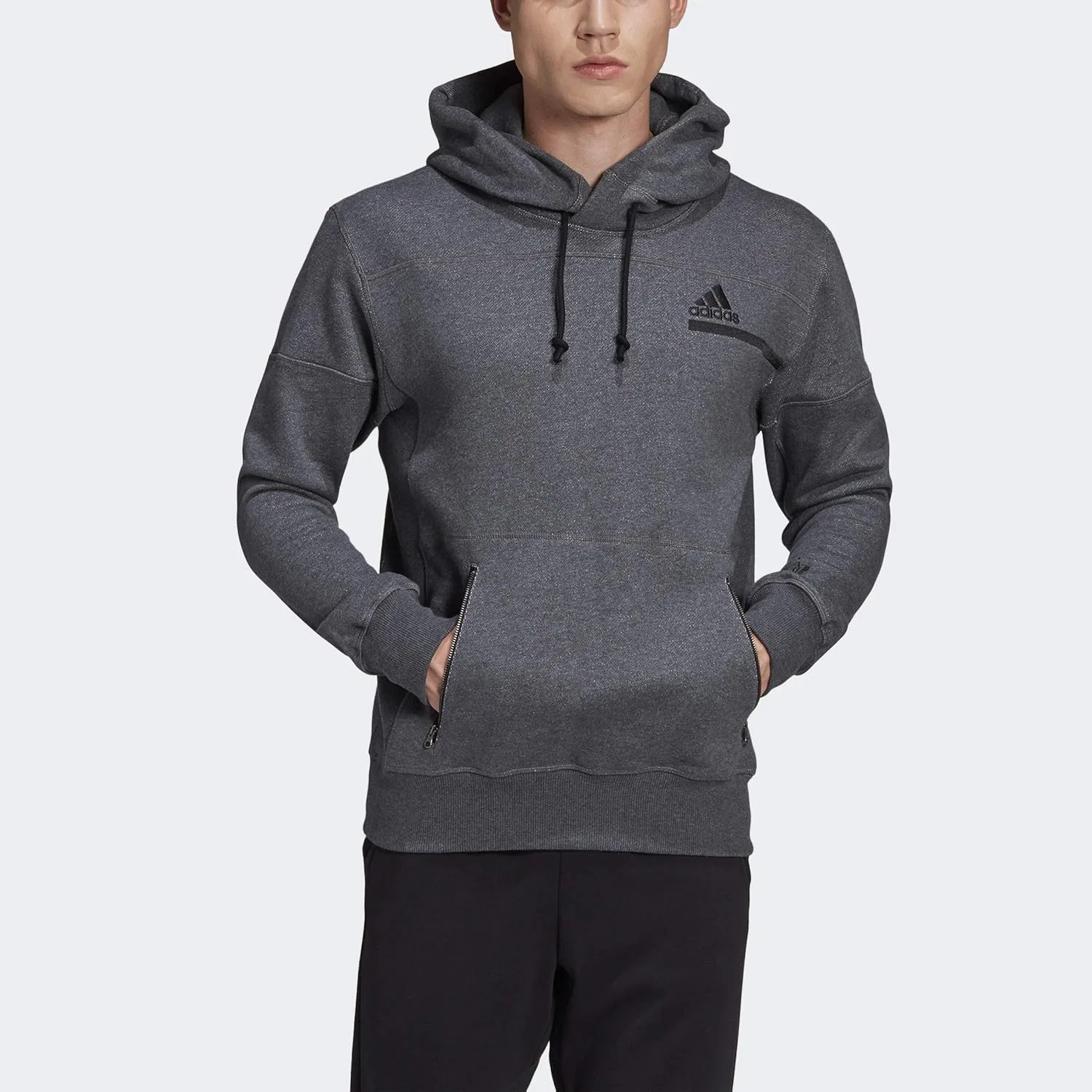 Толстовка adidas Z.N.E., Dark Grey Heather