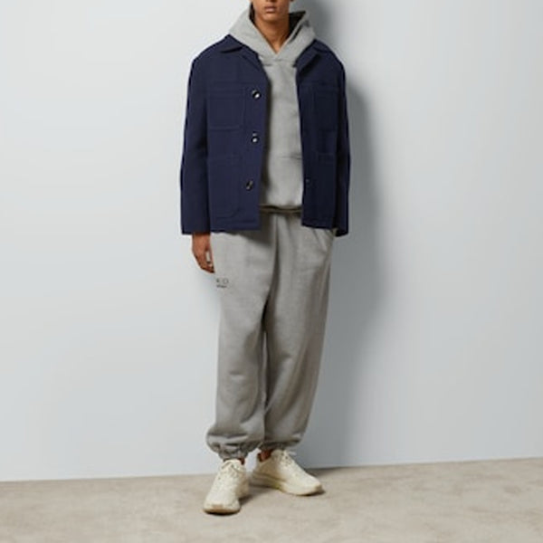 Толстовка cotton hooded sweatshirt with print 'grey' Gucci, серый — фото 3