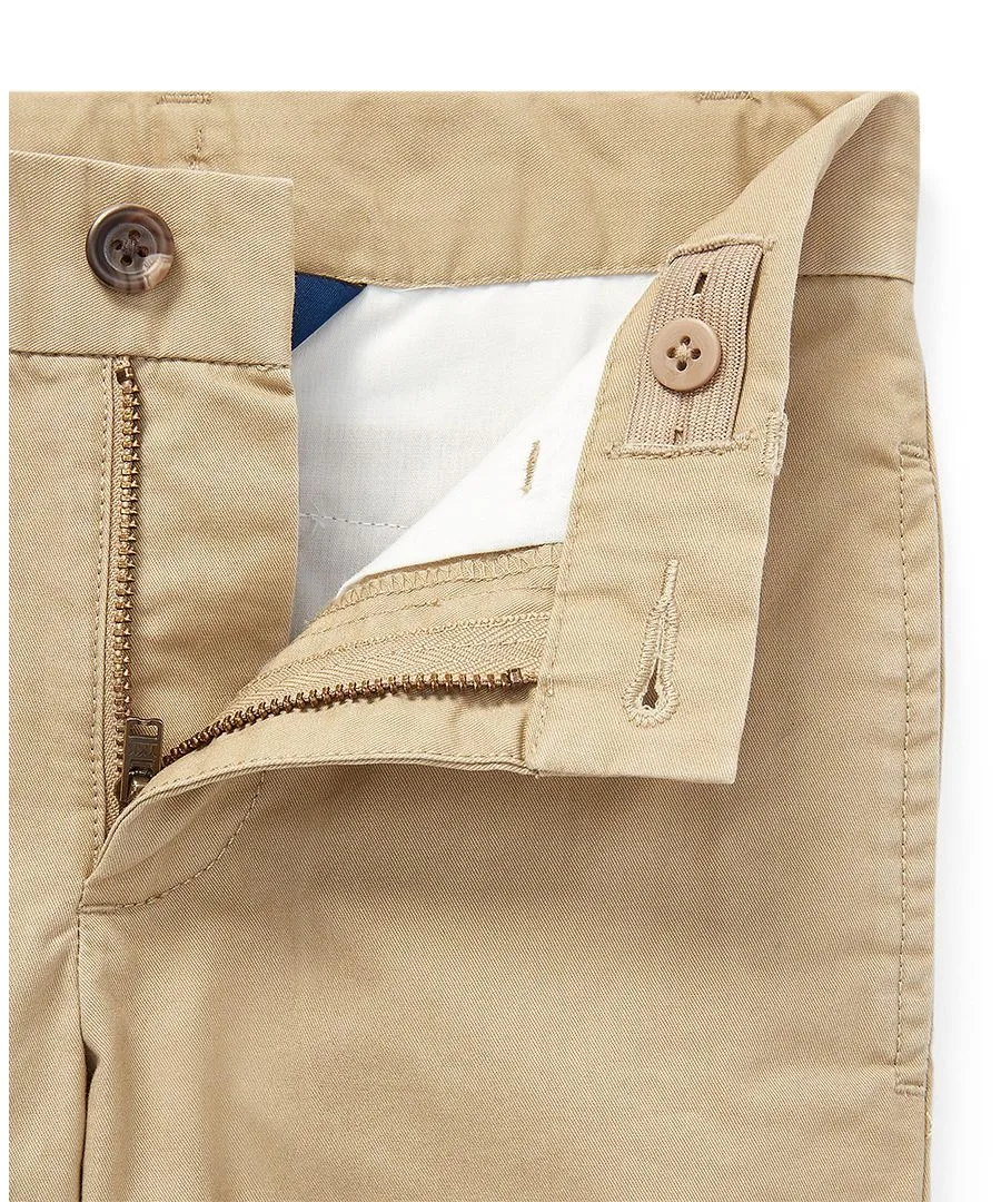 Girl's & Boy's Back to School Sibling Matching Moment Polo Ralph Lauren, classic хаки — фото 4