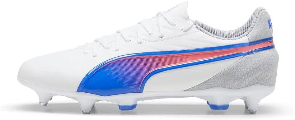 Мужские кроссовки PUMA King Match Mxsg, Puma White Bluemazing Flat Light Grey