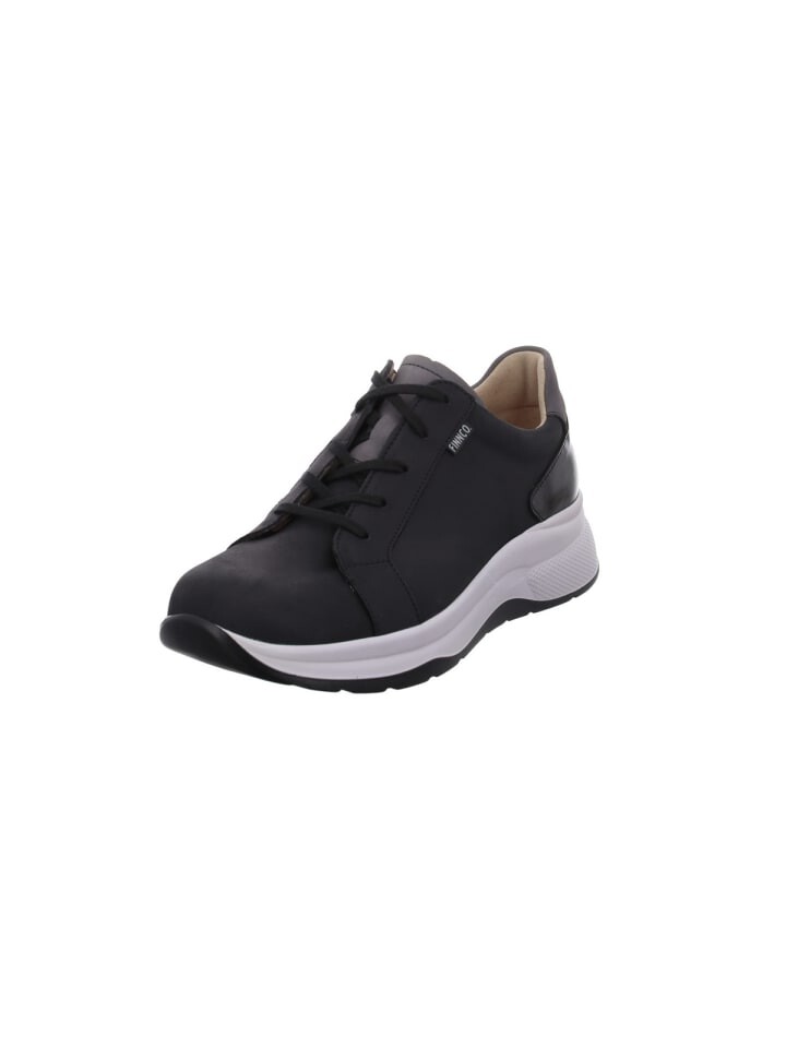 

Элегантные туфли на шнуровке Finn Comfort Delaware schwarz Schnürschuh, черный